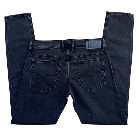 Diesel Troxer RS028 Men’s Black Denim Slim Skinny Jeans Size 30x32 USA Cotton - Picture 2 of 8